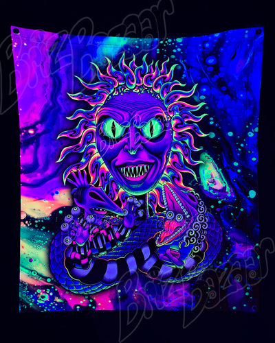 Custom Fluid UV Tapestry of Showtime