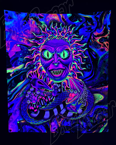 Custom Fluid UV Tapestry of Showtime