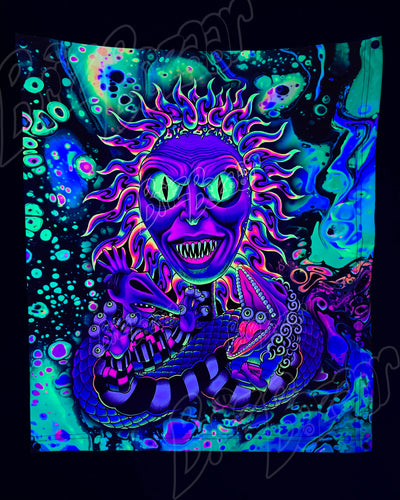 Custom Fluid UV Tapestry of Showtime