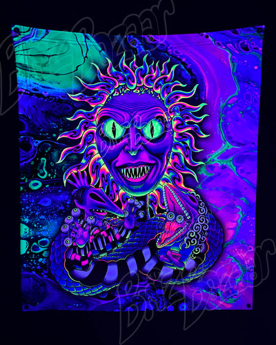 Custom Fluid UV Tapestry of Showtime