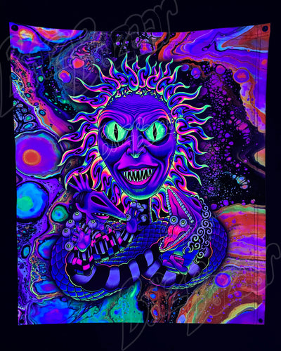 Custom Fluid UV Tapestry of Showtime