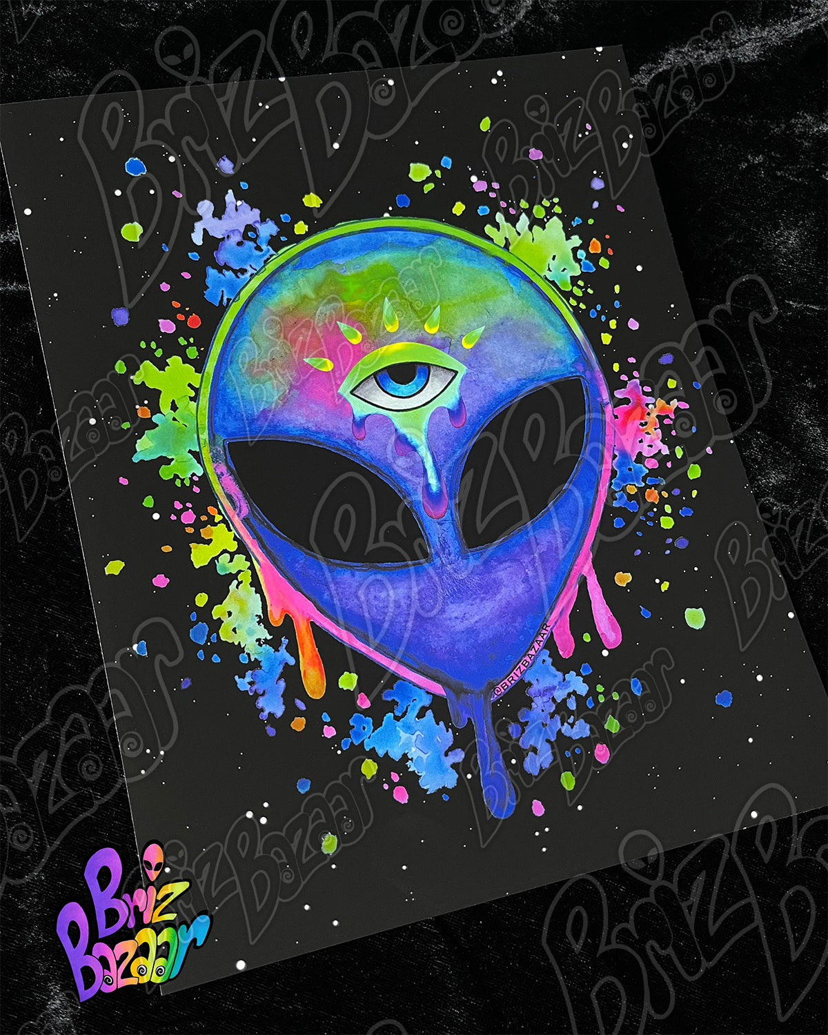 Art Print of Trip Alien