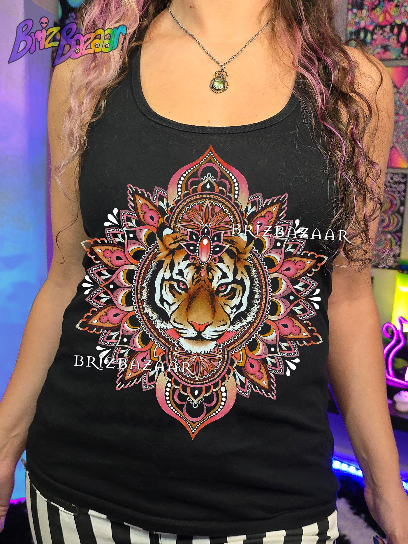 Tank Top of Tiger Mandala