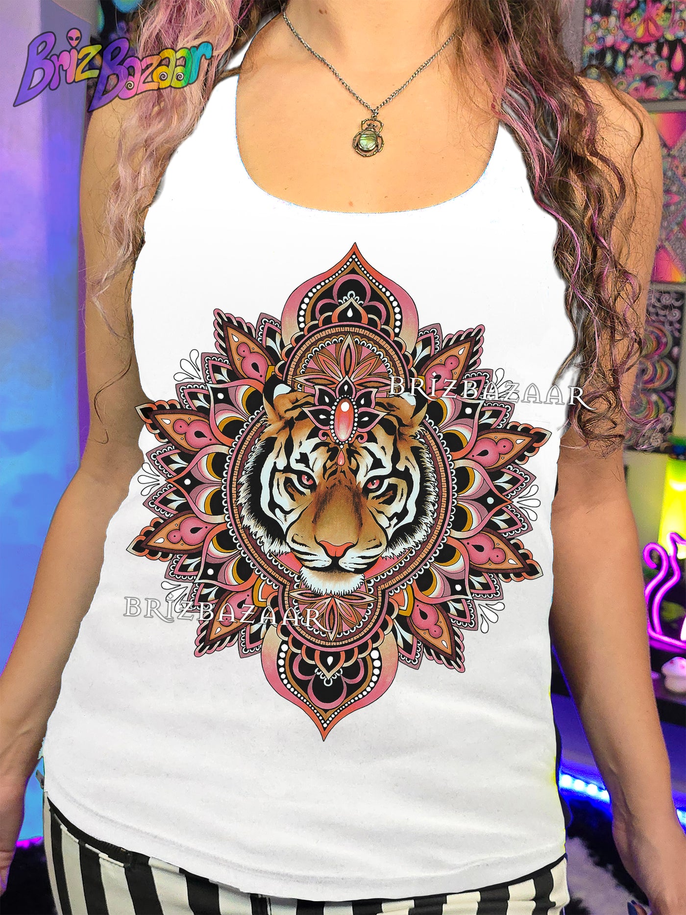 Tank Top of Tiger Mandala