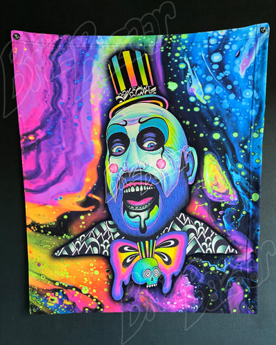 Custom Fluid UV Tapestry of Tutti