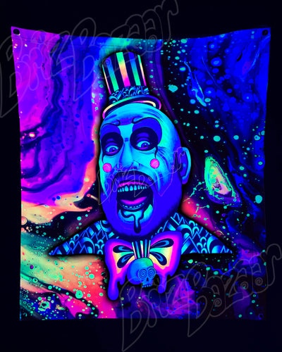 Custom Fluid UV Tapestry of Tutti