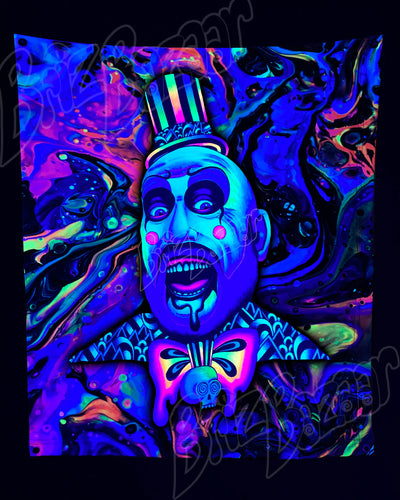 Custom Fluid UV Tapestry of Tutti