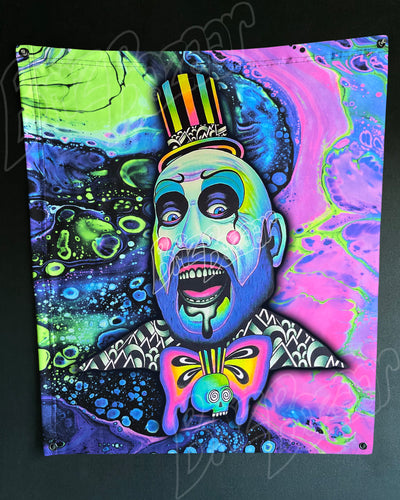 Custom Fluid UV Tapestry of Tutti