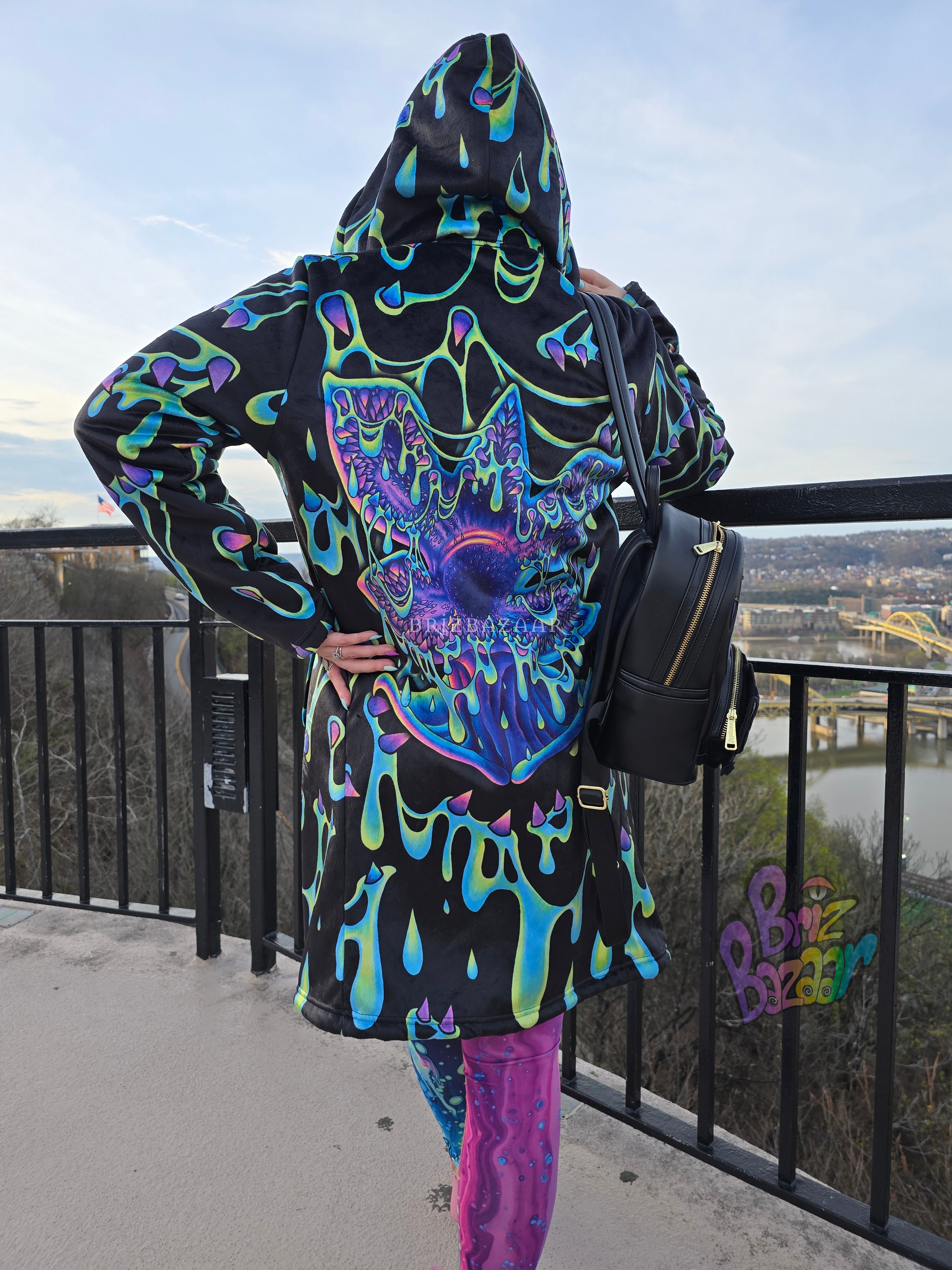 DemoDrips Rebel Cloak – Demozaargon Psychedelic Streetwear – Brizbazaar
