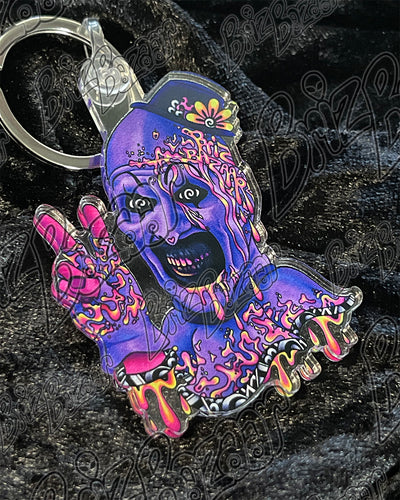Acrylic Keychain of Psy Mime