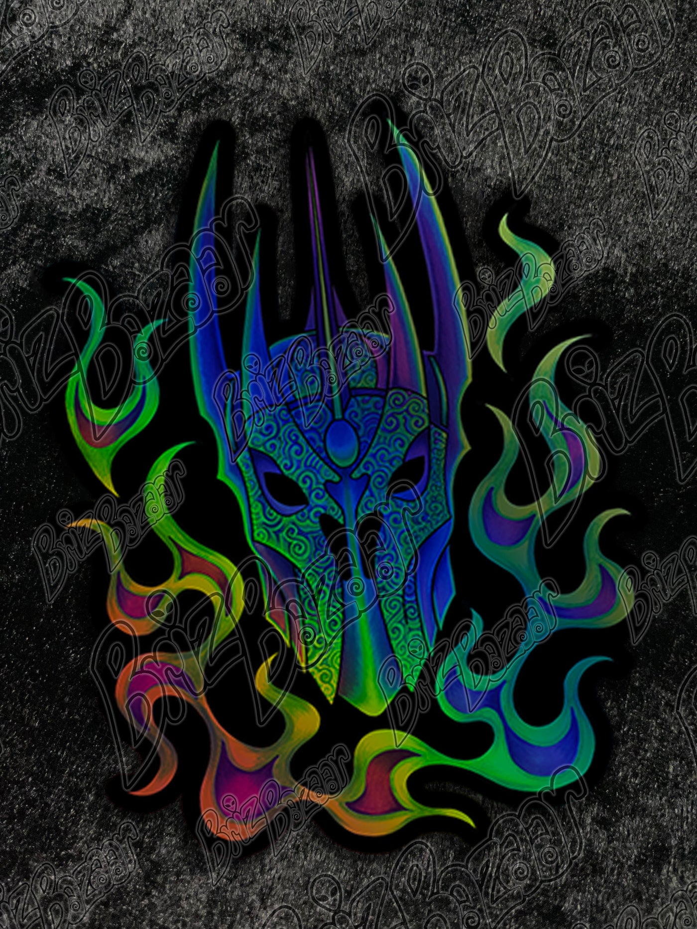 Holographic sticker of Zzauron