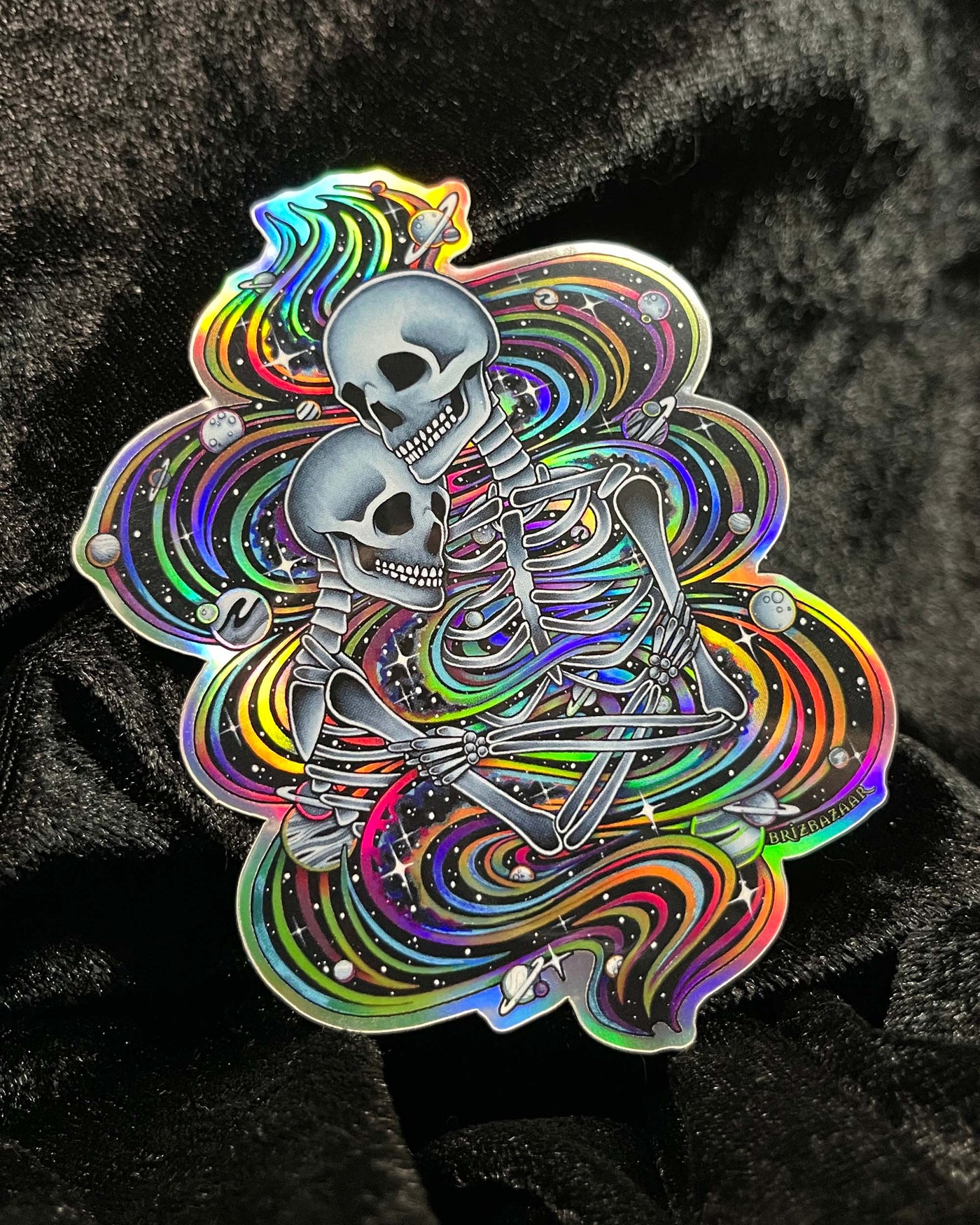 Holographic Sticker of COSMIC LOVERS