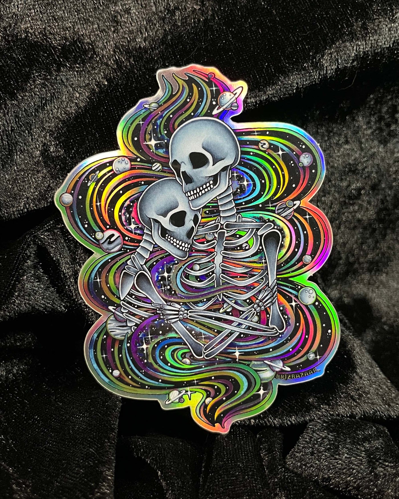 Holographic Sticker of COSMIC LOVERS