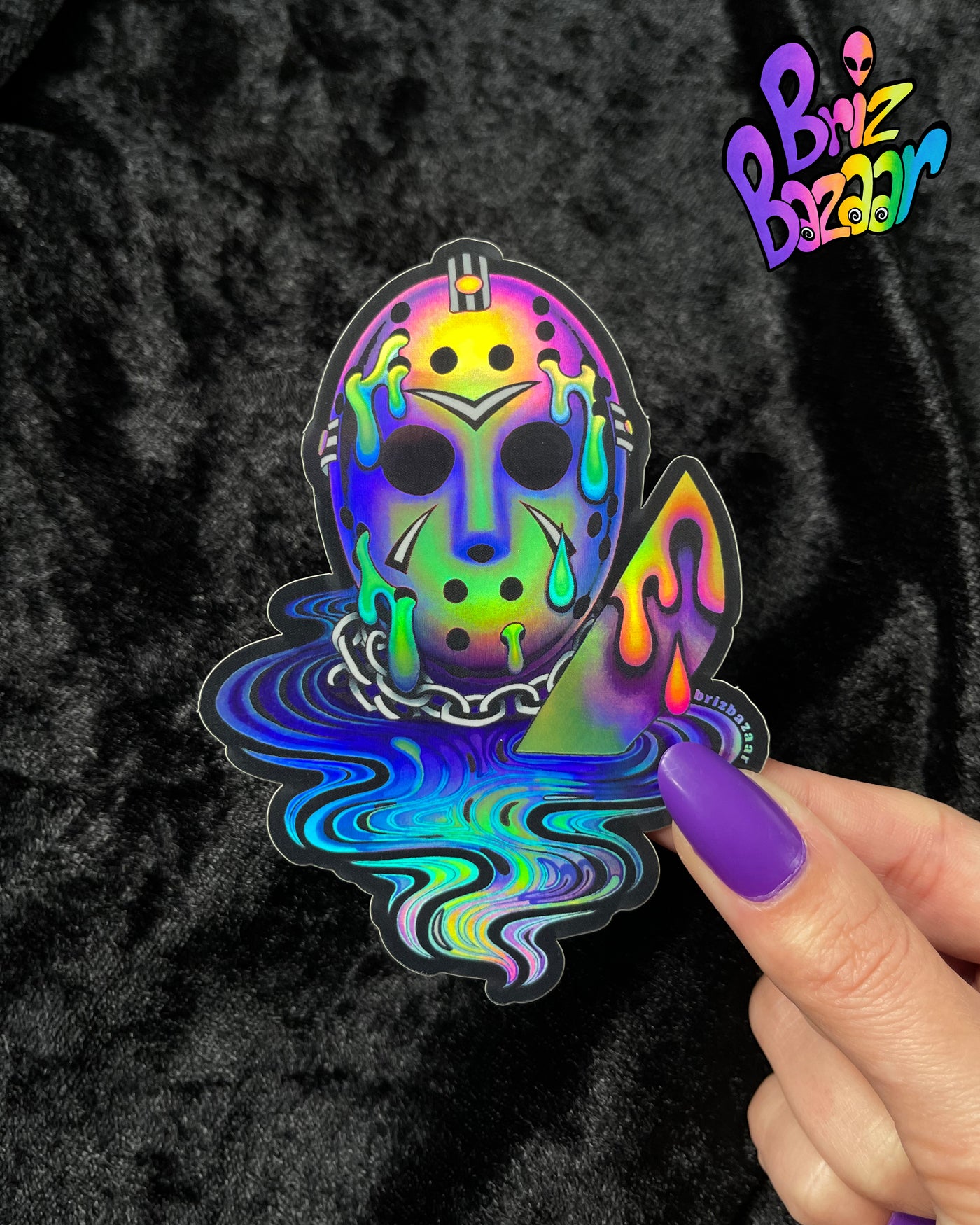Holographic sticker of PSYDAY THE 13TH