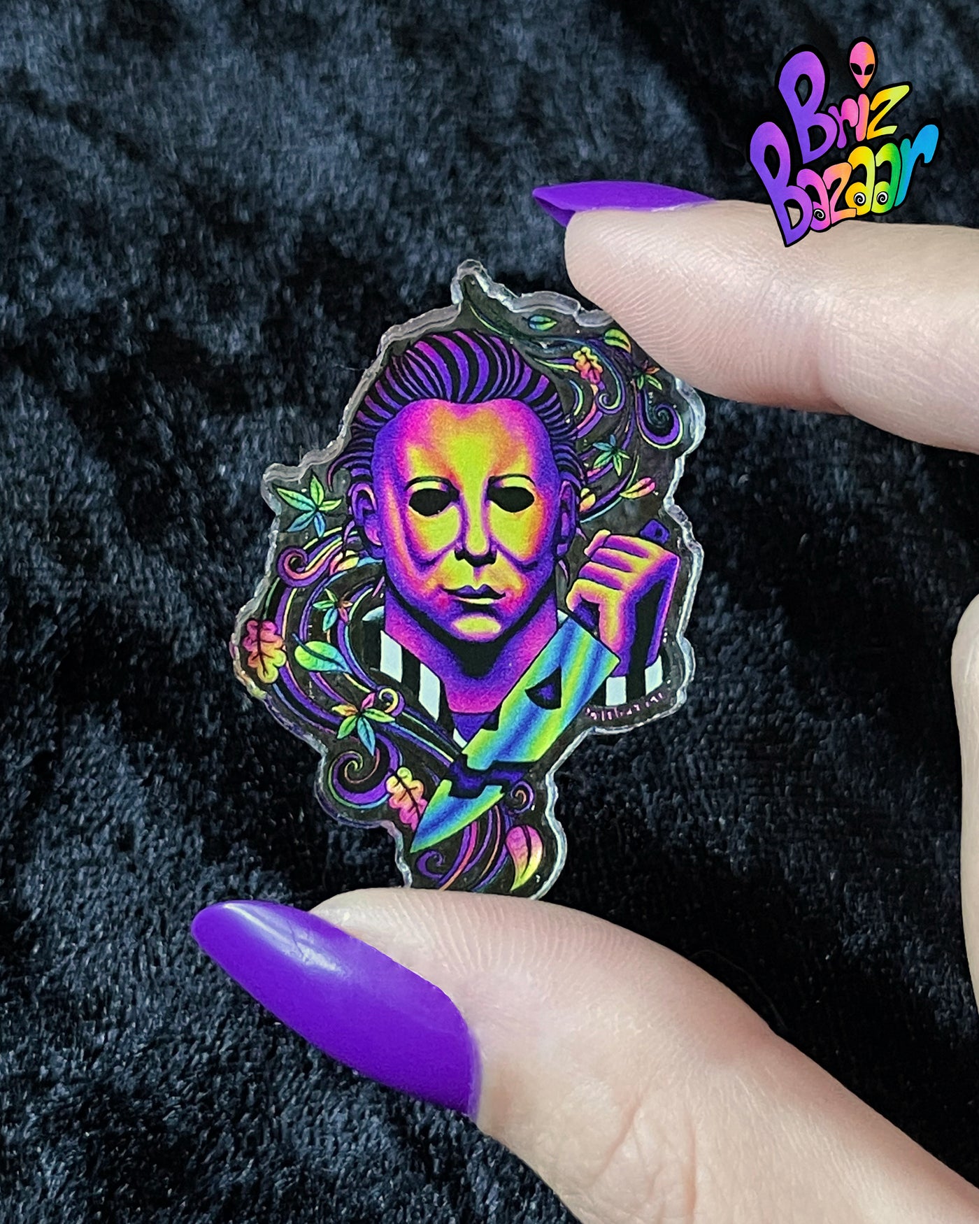 Acrylic Pin of BoogeyBriz