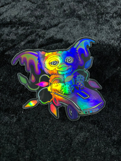 Holographic sticker of Brizmo.