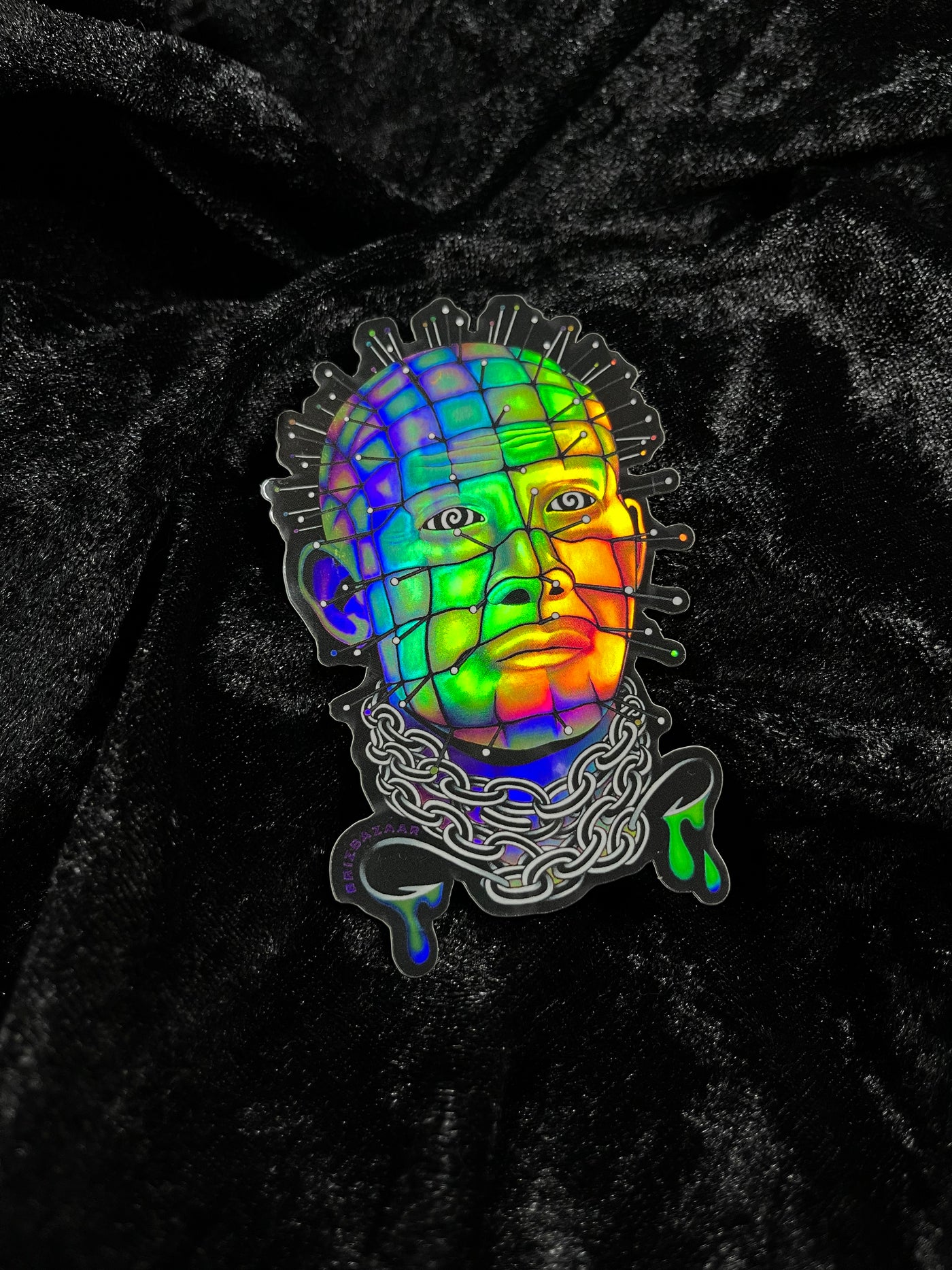 Holographic sticker of HellRaver
