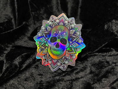 Holographic sticker of Burnout