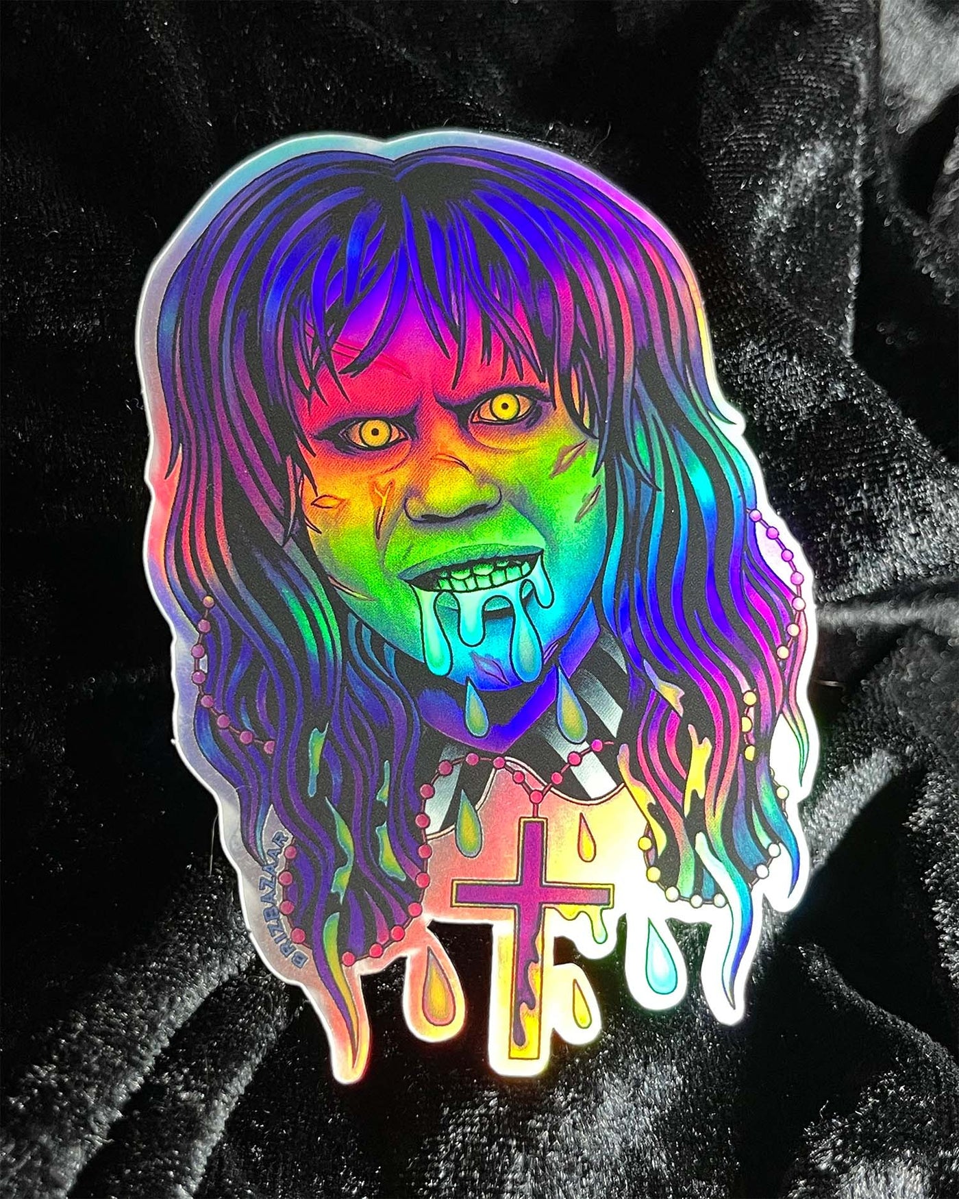 Holographic sticker of BRIZZORCIZT
