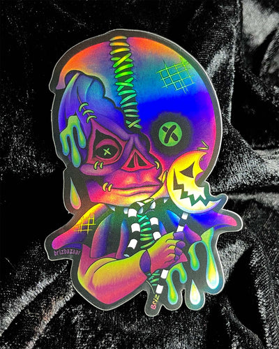 Holographic sticker of BRIZ 'R' TREAT