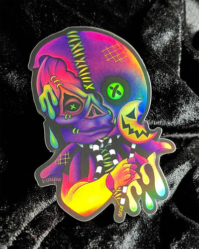 Holographic sticker of BRIZ 'R' TREAT