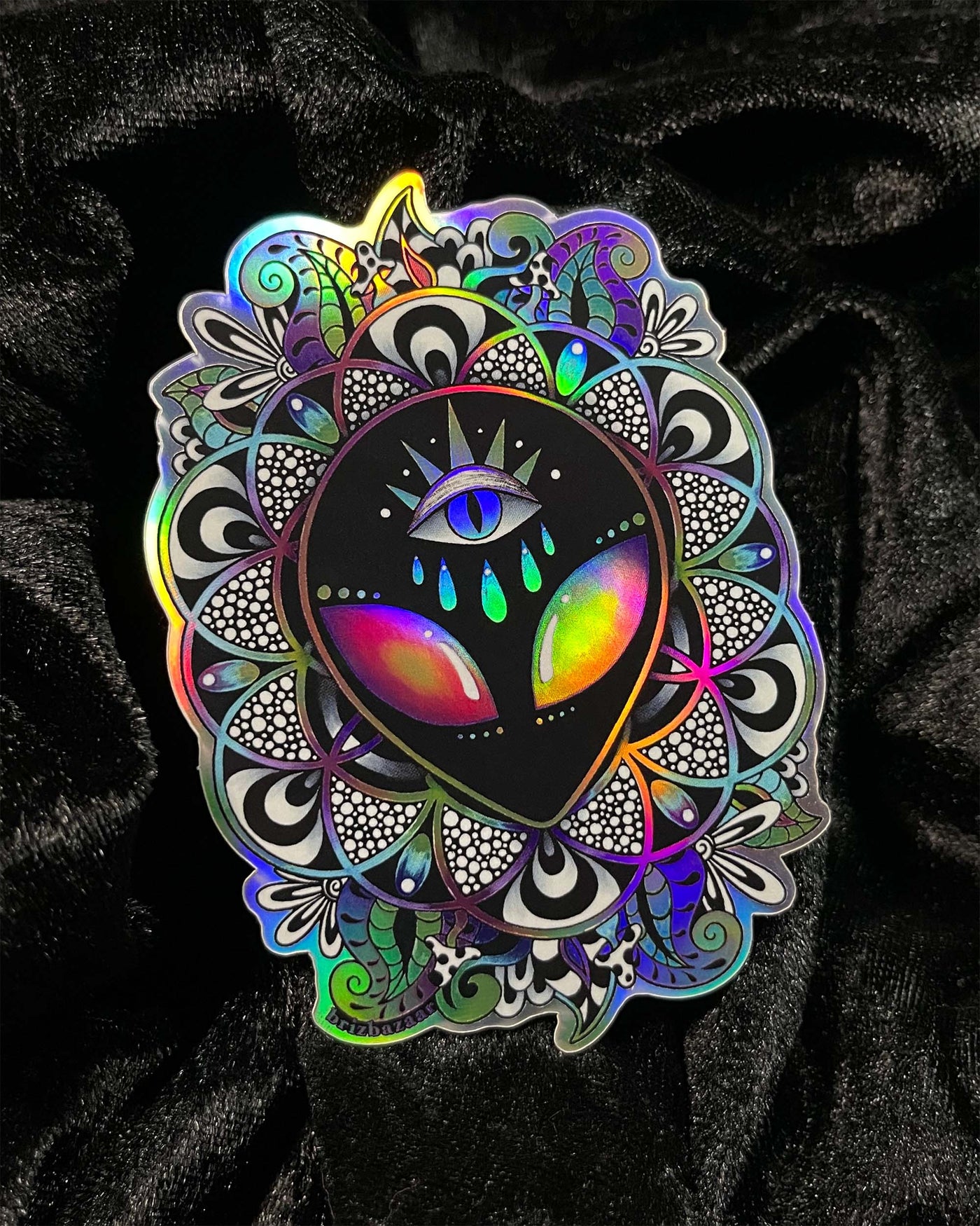 Holographic Sticker of STAR SEED