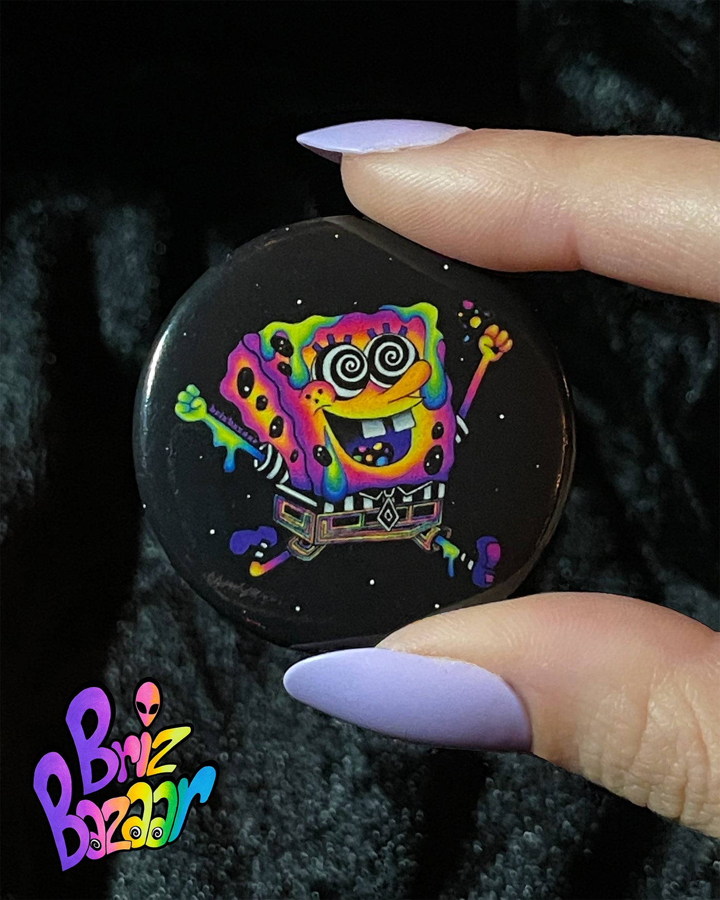 Button Pin of SpongeBriz